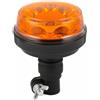 AMA Lampeggiante Girofaro 12-24V A 8 Led Asta Flessibile Per Trattori E Altro Basso