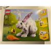 Lego Creator Coniglio Bianco Set 3 In 1 8 Anni In Su Mattoncini 31133 Per Bimbi