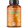 VIVACAPS Vitamina d3 k2 mk7 vegana alto dosaggio 365 Micro compresse Vitamina d3 4000 ui