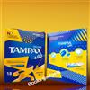 Tampax 5 Pacchi (90 Tamponi) TAMPAX & GO Regular Assorbenti Interni con Applicatore