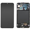 Samsung LCD DISPLAY COMPATIBILE PER SAMSUNG GALAXY A50 SM A505 TOUCH NERO CON FRAME TFT