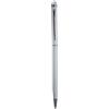 Generico 10X PENNA a sfera SLIM con touch screen colore BIANCO bomboniera 1BVV