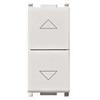 VIMAR PLANA 14062 - Due pulsanti interbl.1P NO+NO10A bianco ..
