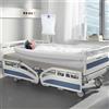 Vasca da bagno gonfiabile, letto pieghevole portatile con doccia per anziani