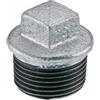 290 TAPPO IN GHISA ZINCATO 1.1/2" MASCHIO PER TUBO ACQUA