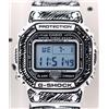 Casio G-Shock DW-5600JV-7JR Joshua Vides Ltd Edition White Digital Box Papers