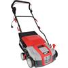 DEDRA 2000 W Scarificatore Elettrico Aeratore Larghezza di Lavoro 40 cm Vassoio 55 L Regolazione 5 Posizioni Rullo Scarificatore e Aeratore Manutenzione Prato