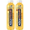 San Benedetto, Aquavitamin Gusto Arancia, 400 ml, Bevanda Idratante con Vitamine B e C, Perfetta per il Benessere Quotidiano (Confezione da 2)