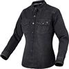 BROGER Alaska Lady Camicia da Moto Donna | 100% Cotone | Fodera in Fibra Aramidica | Protezioni SAS-TEC per Gomiti e Spalle | Vestibilità Regolare