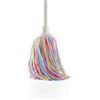 DIVINE GENIUS Happy Rainbow - Mocio Microfibra riciclata Super Assorbente con Vite Universale Testa Extragrande 22 cm Sostenibile e Resistente per Pulizia di Pavimenti e Casa