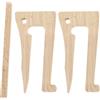 Porta Computer Reggi Portatile Alzata in Legno Supporto Per Laptop