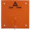 VOANZO Riscaldatore in Silicone per Stampante 3D 12,2 "x 12,2" 220 V 750