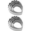 8 Pcs Fustella Per Taglio Petali in Acciaio Inossidabile Stampo Taglierina Inox