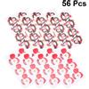 56 Pcs Lollipop Carte di carta Carte di decorazione d'imballaggio di Natale