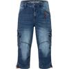 Timezone Herren 3/4 Cargo Jeans Loose MilesTZ Short Vita Media W30-W40