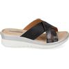 Valleverde 52105-NERO ciabatta donna xxx PE26