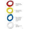 Senza marchio Mini VESSEL LOOP / SILICONE VASCEL LOOP rosso blu giallo e bianco set di 4