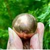 Sfera di rame puro 999, sfera solida, guarigione dei chakra, 1 pezzo, 140 gm,...