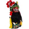 Figurina di bambola dell'opera cinese vintage, statuetta di bambola