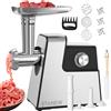 STANEW Tritacarne Elettrico 4 in 1, Motore 3500W Max ，con 3 piastre in