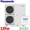 Panasonic Aquarea monoblocco 12,0 Kw - pompa di calore 220v riscaldamento e raff