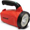 VELAMP Hornet Torcia Lanterna LED 350 Lumen (5W), Fascio Doppio, Lampada Ricaricabile. Batteria Litio. per Campeggio, Pesca, Trekking, Emergenze. Impermeabile IP44 5 W, Rosso