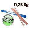 STELLA WELDING Bacchette saldatura brasatura RAME FOSFORO ARGENTO 5% confezione 0.25 Kg