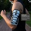 Fascia da braccio da corsa in nylon leggera e impermeabile con supporto per