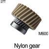 BAFANG Ingranaggio Motore Bici Elettrica M600/M510 Costruzione Nylon e Metallo Lunga Du