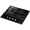 SAMSUNG NA64H3010AK PIANO COTTURA GAS DA INCASSO 4 FUOCHI 60cm COLORE NERO