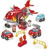 Ecoiffier Giocattoli Ecoiffier 2996 - Aereo Cargo Pompieri, Abrick - Gioco di costruzione per bambini, a partire dai 18 mesi, prodotto in Francia
