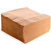 Morigami, Tovagliolo di dimensioni standard, piega 1/4, 100 tovaglioli, finitura liscia con mantovana, salmone