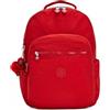 Kipling Zaino da donna Seoul 15 per computer portatile, resistente, capiente, con spallacci imbottiti, borsa da scuola in nylon