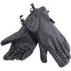 DAINESE - Rain Overgloves, Copriguanto Moto Impermeabile con Palmo Rinforzato, Chiusura a Coulisse, Nero, XL