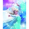 Komar Disney Frozen 2 Elsa Action | Camera dei bambini, decorazione artistica | senza cornice | WB075-40x50 | Dimensioni: 40 x 50 cm (larghezza x altezza)