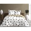 CALITEX Parure da letto 3 pezzi, 260 x 240 cm, con inserto di piume
