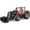 BRUDER 03047 TRATTORE MASSEY FERGUSON 7600 CON BENNA