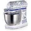 Ariete 1588 Impastatrice Capri, Planetaria, 7 velocità, 2400 Watt, 5,5 litri, Ta