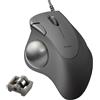 ELECOM Mouse trackball cablato ELECOM 5 pulsanti nero M-IT11URBK
