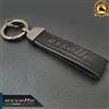 ESL PORTACHIAVI EFFETTO CAMOSCIO NERO PER HARLEY DAVIDSON TOURING PORTA CHIAVE
