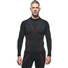 Dainese Thermo LS, Maglia Termica Moto, Uomo, Nero/Rosso, XL/X