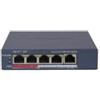 HIKVISION SWITCH HIKVISION SMART MANAGED POE 10/100 L2, 4 10/100M RJ45 POE PORTS, 1 10/100