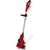 Einhell Motozappa a batteria, 18 V, agli ioni di Li, regolazione della veloci...