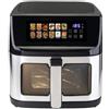 ZEPHIR FRIGGITRICE AD ARIA 11LT1800W DISPLAY LED TOUCH COLORI ZHC111S