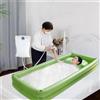 Vasca da bagno gonfiabile, letto pieghevole con doccia per anziani, pazienti