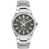 Casio Edifice EFR-S108D-3AVUDF quadrante analogico verde argento ban acciaio ...