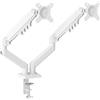 Nilox PROMOZIONE Nilox SUPPORT.MONITOR 2 BRACCI TOP BIANCO Cod. NXDMA02W