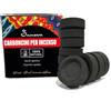 Carboncini per Incenso Naturale 33mm Samsara 100% Vegetali in Legno Puro Incensi