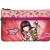 SANTORO SAFTA- Astuccio Piatto con Tasca Gorjuss Fairground Carousel 23,4 x 15,5 x 1,5 cm, Multicolore, 1128GJ01