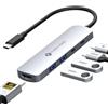 NOVOO USB C HDMI Hub, Adattatore USB C 5 in 1 con HDMI 4K@60 Hz, Dati Type-C 5 G